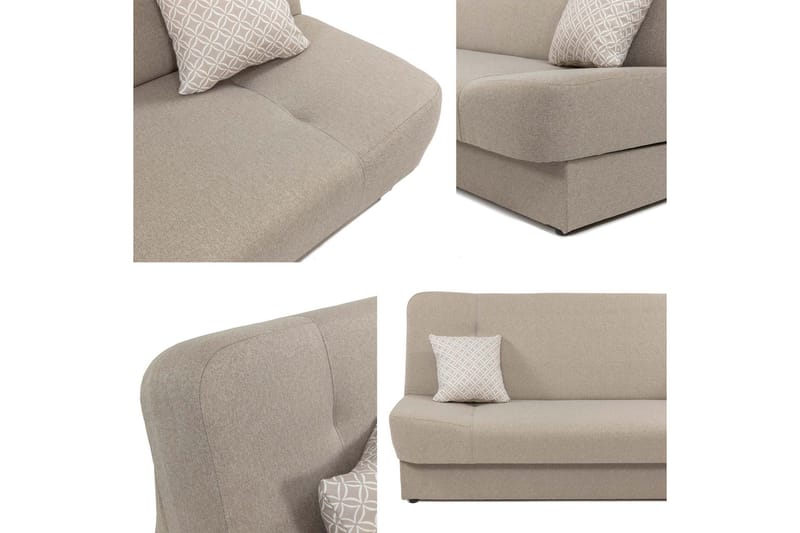 Abron Bäddsoffa 3-sits - Grön - Möbler - Soffa - Bäddsoffa