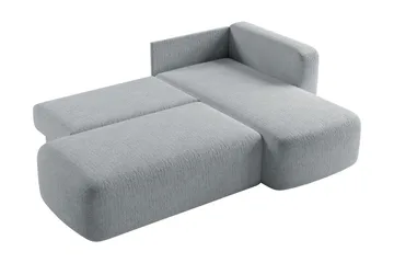 Afir Bäddsoffa m. Divan 2-sits - Beige/Vit - Möbler - Soffa - Bäddsoffa