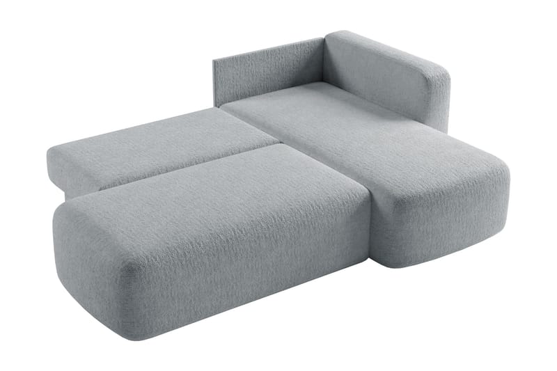 Afir Bäddsoffa m. Divan 2-sits - Rosa - Möbler - Soffa - Bäddsoffa