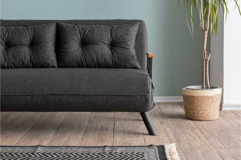 Alfredton Bäddsoffa - Mörkgrå - Möbler - Soffa - Bäddsoffa
