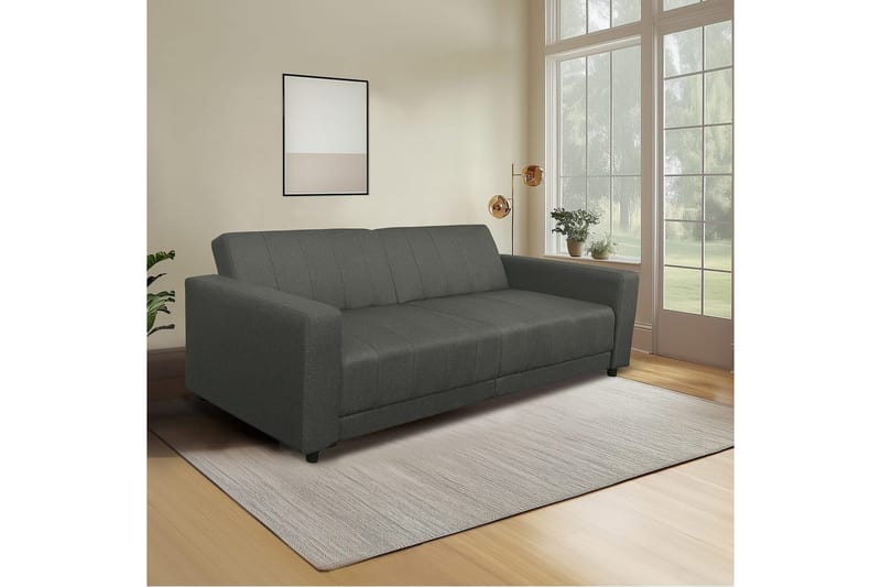 Allie Bäddsoffa 3-sits - Grå - Möbler - Soffa - Bäddsoffa