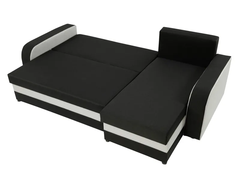 Alvared 3-sits Bäddsoffa divan vänster med förvaring - brun - Möbler - Soffa - Bäddsoffa