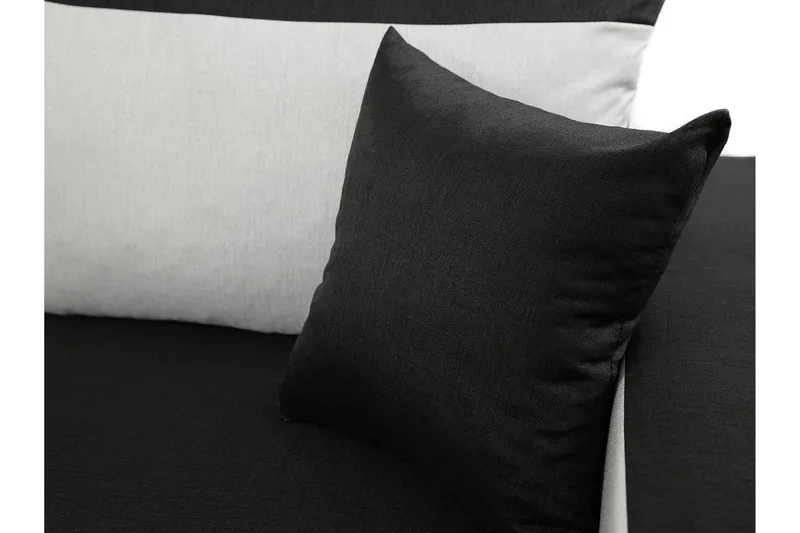 Alvared 3-sits Hörnbäddsoffa Universal - Beige/Brun - Möbler - Soffa - Bäddsoffa
