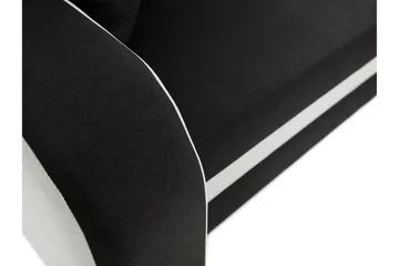 Alvared 3-sits Hörnbäddsoffa Universal - Grå/Röd - Möbler - Soffa - Bäddsoffa