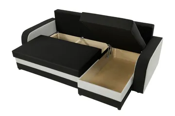 Alvared 3-sits Hörnbäddsoffa Universal - Grön - Möbler - Soffa - Bäddsoffa
