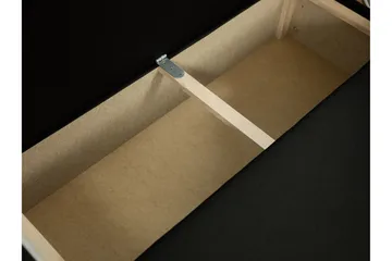 Alvared 3-sits Hörnbäddsoffa Universal - Svart/Grå - Möbler - Soffa - Bäddsoffa
