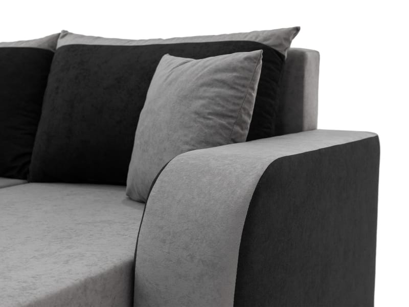 Alvared U-formad 5-sits Bäddsoffa med förvaring - Beige / kräm - Möbler - Soffa - Bäddsoffa