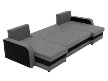 Alvared U-formad 5-sits Bäddsoffa med förvaring - Mörkgrön - Möbler - Soffa - Bäddsoffa