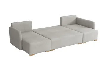 Amelus Bäddsoffa Dubbeldivan 4-sits - Vit - Möbler - Soffa - Bäddsoffa