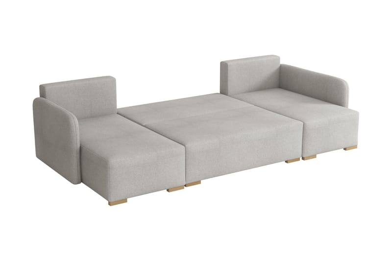 Amelus Bäddsoffa Dubbeldivan 4-sits - Vit - Möbler - Soffa - Bäddsoffa