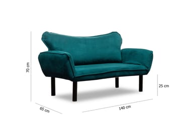 Annabelle Bäddsoffa 2-sits - Blågrön - Möbler - Soffa - Bäddsoffa