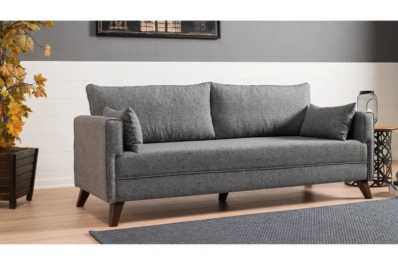 Antigua Bäddsoffa 3-sits - Grå - Möbler - Soffa - Bäddsoffa