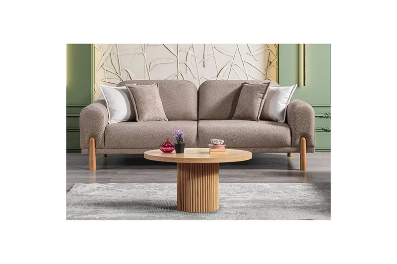 Astran Bäddsoffa 3-sits - Brun - Möbler - Soffa - Bäddsoffa