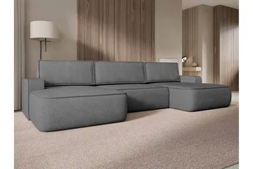 Avignon Bäddsoffa Dubbeldivan 5-sits - Grå - Möbler - Soffa - Bäddsoffa