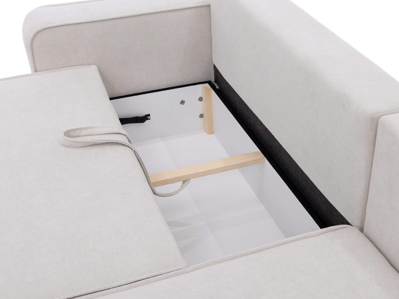 Avignon Bäddsoffa med Divan 3-sits - Beige - Möbler - Soffa - Bäddsoffa