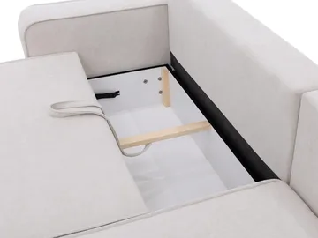 Avignon Bäddsoffa med Divan 3-sits - Vit - Möbler - Soffa - Bäddsoffa