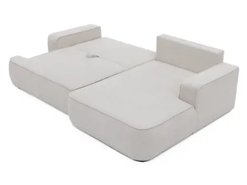 Avignon Bäddsoffa med Divan 3-sits - Vit - Möbler - Soffa - Bäddsoffa