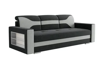 Bäddsoffa 236cm - Mörkgrå - Möbler - Soffa - Bäddsoffa