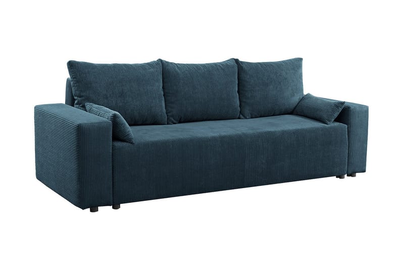 Bäddsoffa, Blå