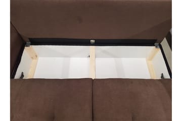 Bäddsoffa med divan - Lila - Möbler - Soffa - Bäddsoffa