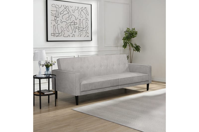 Bäddsoffa utan divan & schäslong Loft24 Bäddsoffa Loft24 Avon Grey - Möbler - Soffa - Bäddsoffa