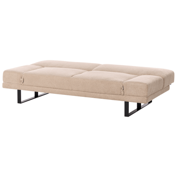 Bäddsoffa York Bouclé - Sandbeige - Möbler - Soffa - Bäddsoffa