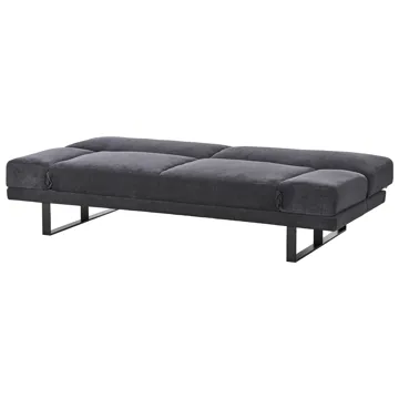 Bäddsoffa York Chenille - Svart - Möbler - Soffa - Bäddsoffa