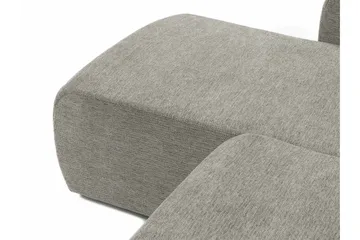 Barile Bäddsoffa med Divan 3-sits i Plysch - Beige - Möbler - Soffa - Bäddsoffa