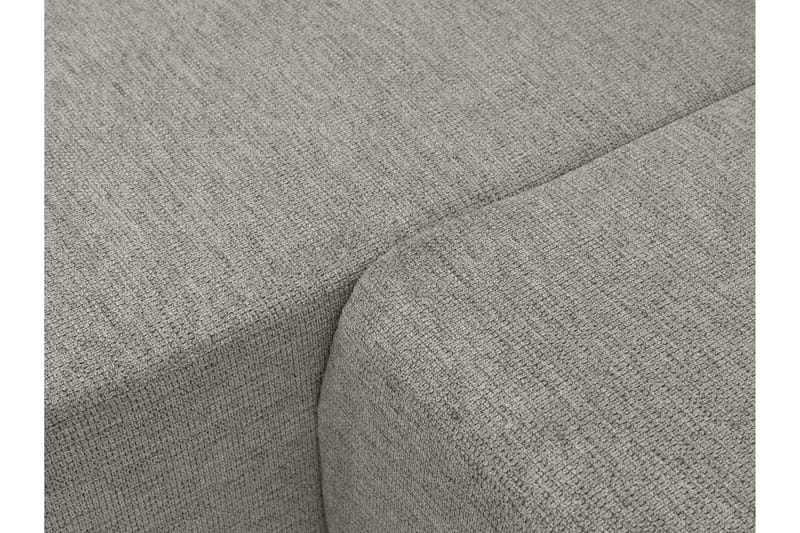 Barile Bäddsoffa med Divan 3-sits i Plysch - Beige - Möbler - Soffa - Bäddsoffa