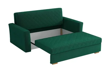 Bensbyn 3-sits Bäddsoffa Rutmönster - Svart - Möbler - Soffa - Bäddsoffa