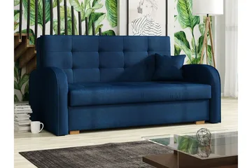 Bensbyn Bäddsoffa 153x98x85 cm - Blå - Möbler - Soffa - Bäddsoffa
