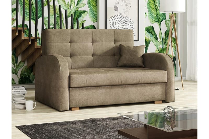 Bensbyn Bäddsoffa - Brun - Möbler - Soffa - Bäddsoffa