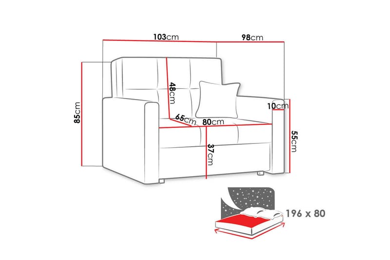 Bensbyn Bäddsoffa - Grön - Möbler - Soffa - Bäddsoffa