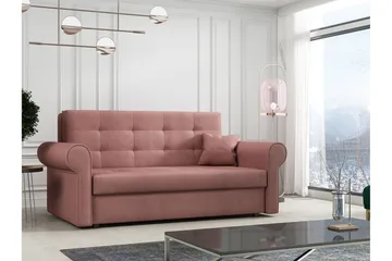 Bensbyn Bäddsoffa - Rosa - Möbler - Soffa - Bäddsoffa