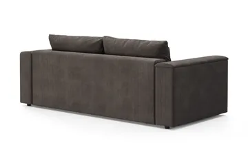 Bergen Extra Djup 3-sits Bäddsoffa med förvaring i manchester - Taupe - Möbler - Soffa - Bäddsoffa