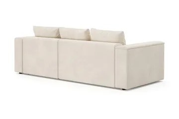 Bergen Extra Djup 3-sits Bäddsoffa med vändbar divan och förvaring i manchester - Beige - Möbler - Soffa - Bäddsoffa