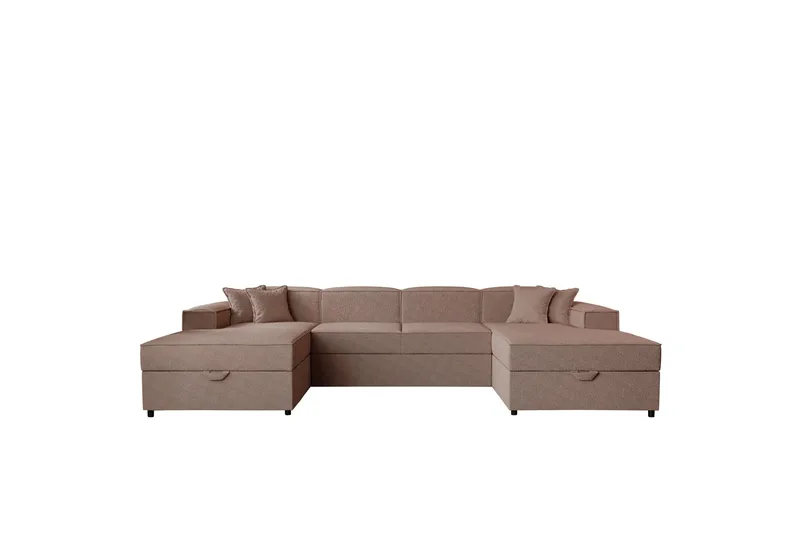 Bizantine Bäddsoffa Dubbeldivan 4-sits - Rosa - Möbler - Soffa - Bäddsoffa