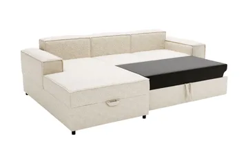 Bizantine Bäddsoffa m. Divan 3-sits - Grå - Möbler - Soffa - Bäddsoffa