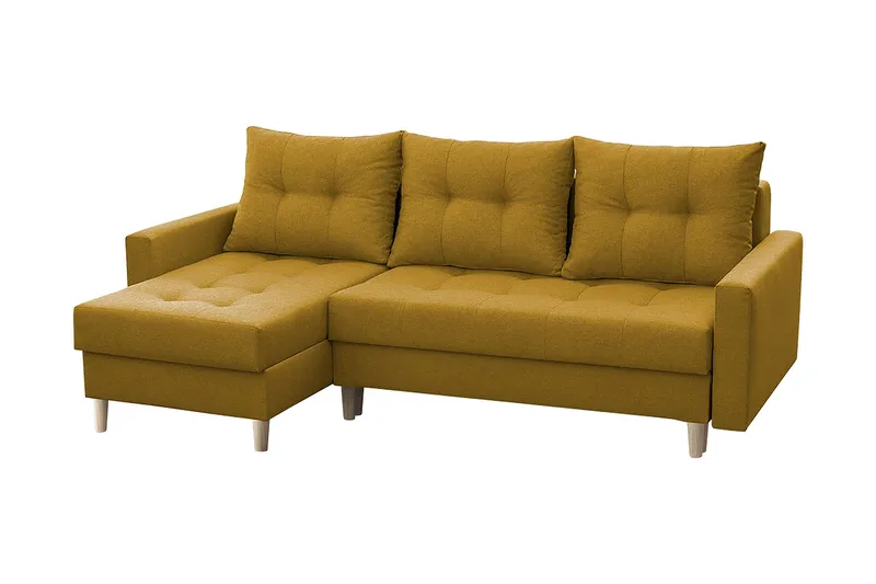 Bodo Divanbäddsoffa 222x140x90 cm - Beige - Möbler - Soffa - Bäddsoffa