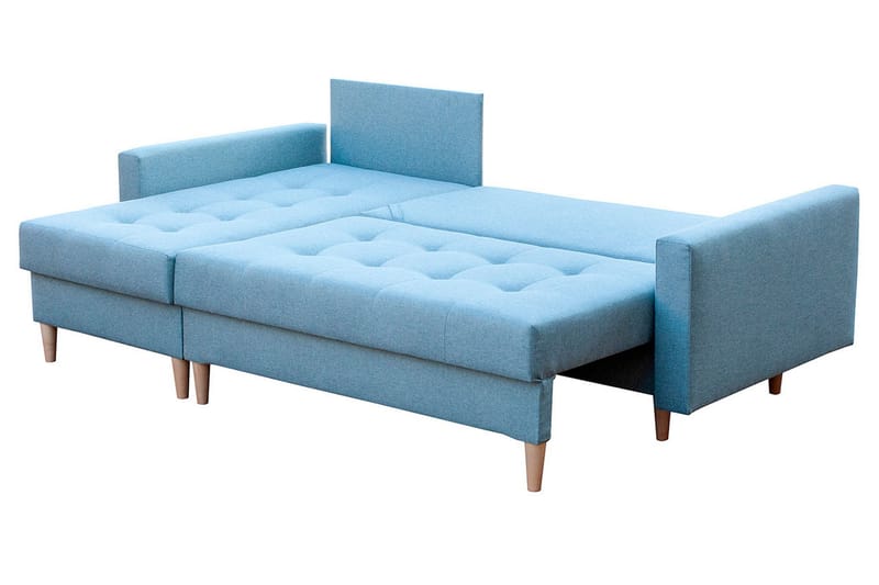 Bodo Divanbäddsoffa 222x140x90 cm - Grå - Möbler - Soffa - Bäddsoffa