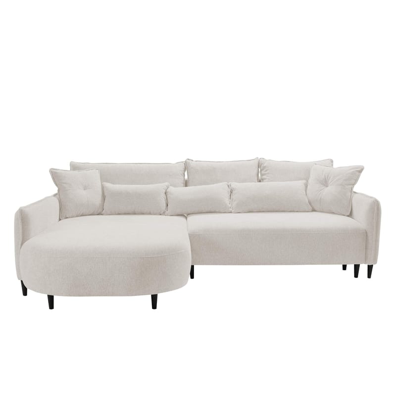 Bornalle 3-sits Bäddsoffa med divan - beige - Möbler - Soffa - Bäddsoffa