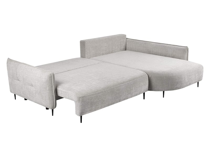 Bornalle 3-sits Bäddsoffa med divan - Marbella 02 (ljusgrå) - Möbler - Soffa - Bäddsoffa