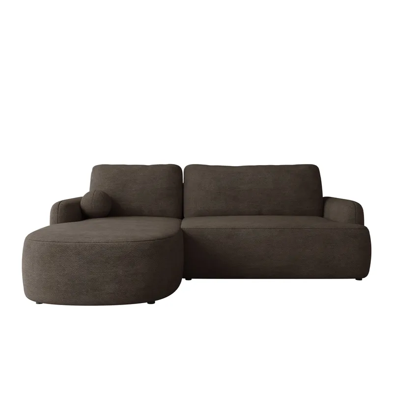 Branrel 3-sits Soffa med divan - Brun - Möbler - Soffa - Bäddsoffa