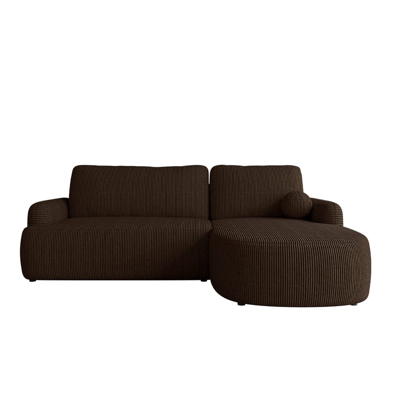 Branrel 3-sits Soffa med divan - brun - Möbler - Soffa - Bäddsoffa