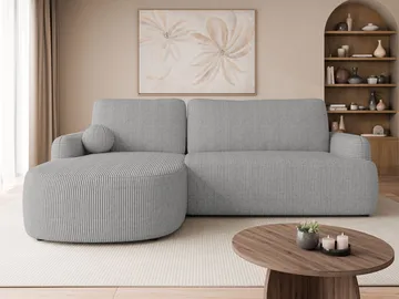 Branrel 3-sits Soffa med divan - grå - Möbler - Soffa - Bäddsoffa
