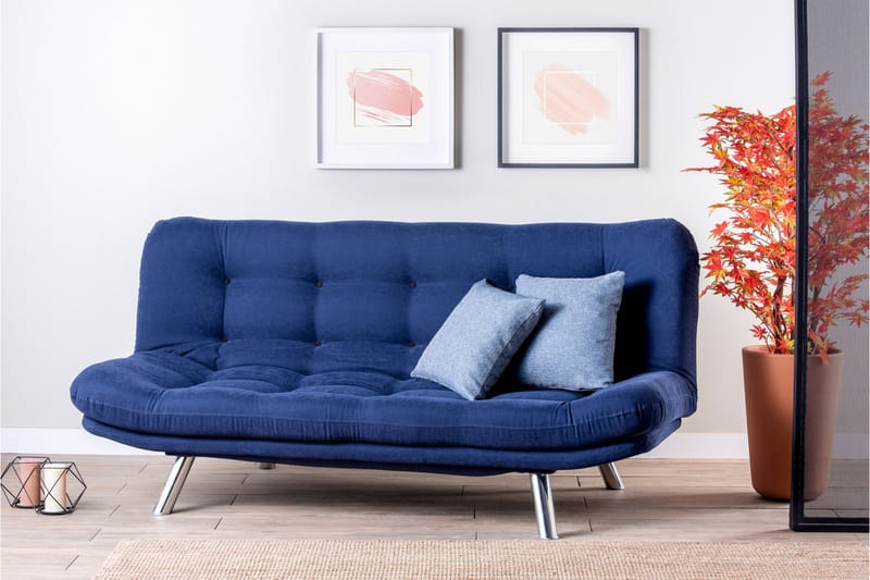 Breana Bäddsoffa 3-sits - Marinblå - Möbler - Soffa - Bäddsoffa