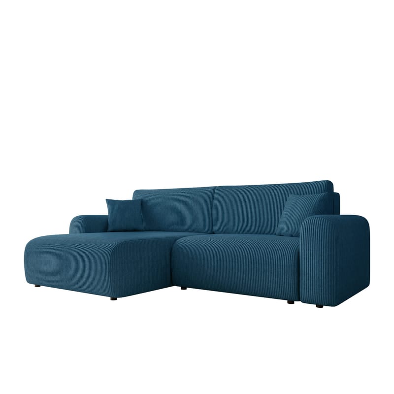 Brenor Bäddsoffa med Divan 3-sits, Blå
