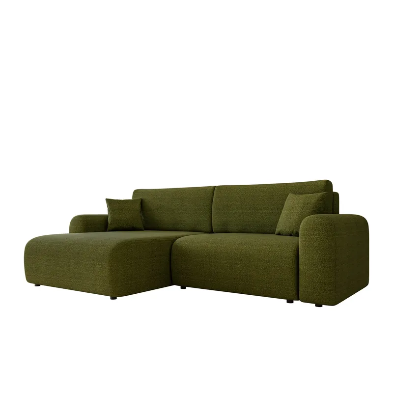 Brenor Bäddsoffa med Divan 3-sits, Grön