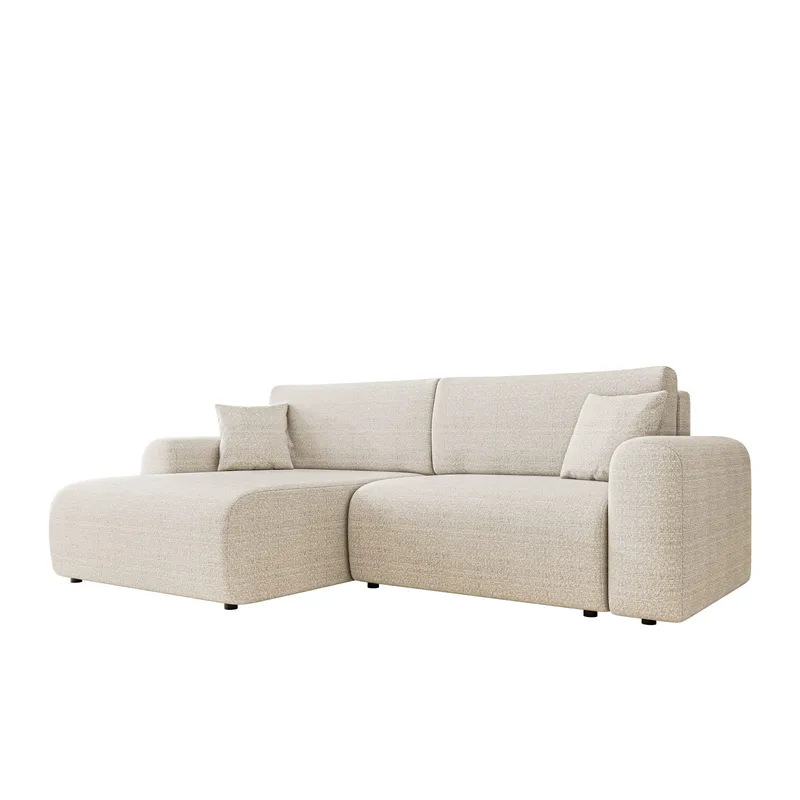 Brenor Bäddsoffa med Divan 3-sits - Ljusbeige - Möbler - Soffa - Bäddsoffa