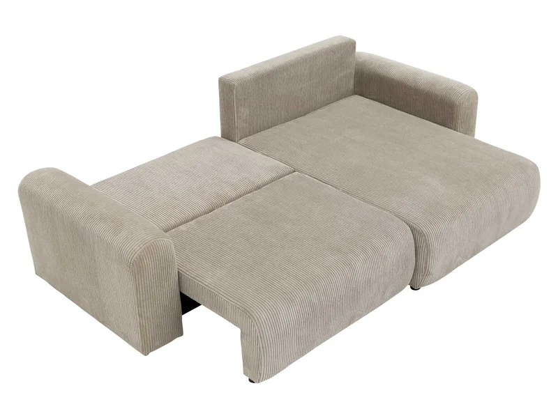 Brenor Bäddsoffa med Divan 3-sits - Ljusgrå - Möbler - Soffa - Bäddsoffa